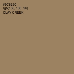 #9C8260 - Clay Creek Color Image